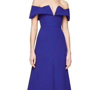 BCBG Maxazria Blue Formal Gown